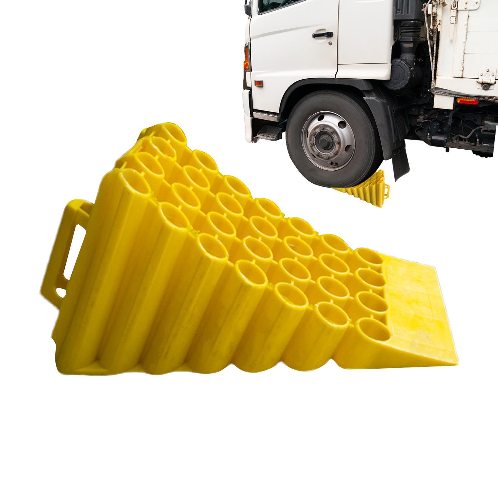 Cunei di Arresto Ruota, Cunei per Pneumatici per rimorchi, Blocchi a Resistenti | Cunei di Posizionamento Pneumatici, Tappi per Ruote di parcheggio, bloccanti per Ruote per Auto, Camion