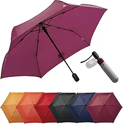 Mini guarda-chuva com proteção UV – fechamento automático com um clique, guarda-chuva automático mais leve do mundo 【 Apenas 236 g 】