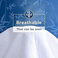 Vista 5 de Twin Mattress Protector Waterproof Twin Size Mattress Pad Cover Washable Soft Terry Cooling Breathable Noiseless deep Pocket Matress Protector Twin