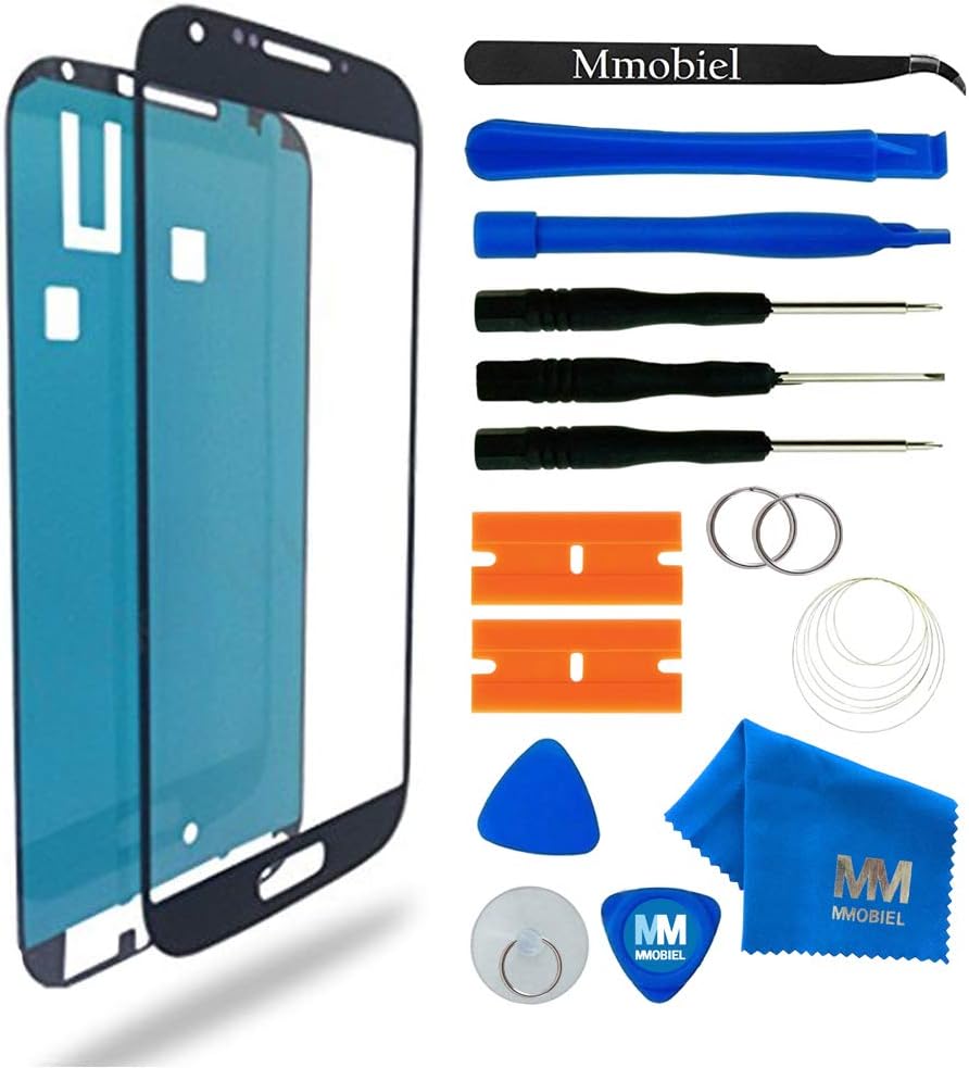 MMOBIEL Front Glass Compatible with Samsung Galaxy J7 J700 2015 (Black) Display Touchscreen incl Tools