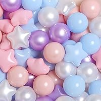 Vista 12 de GOGOSO Bolas para corral de bolas para niños pequeños sin ftalatos, sin BPA, no tóxicas, a prueba de aplastamiento, de plástico suave, bolas