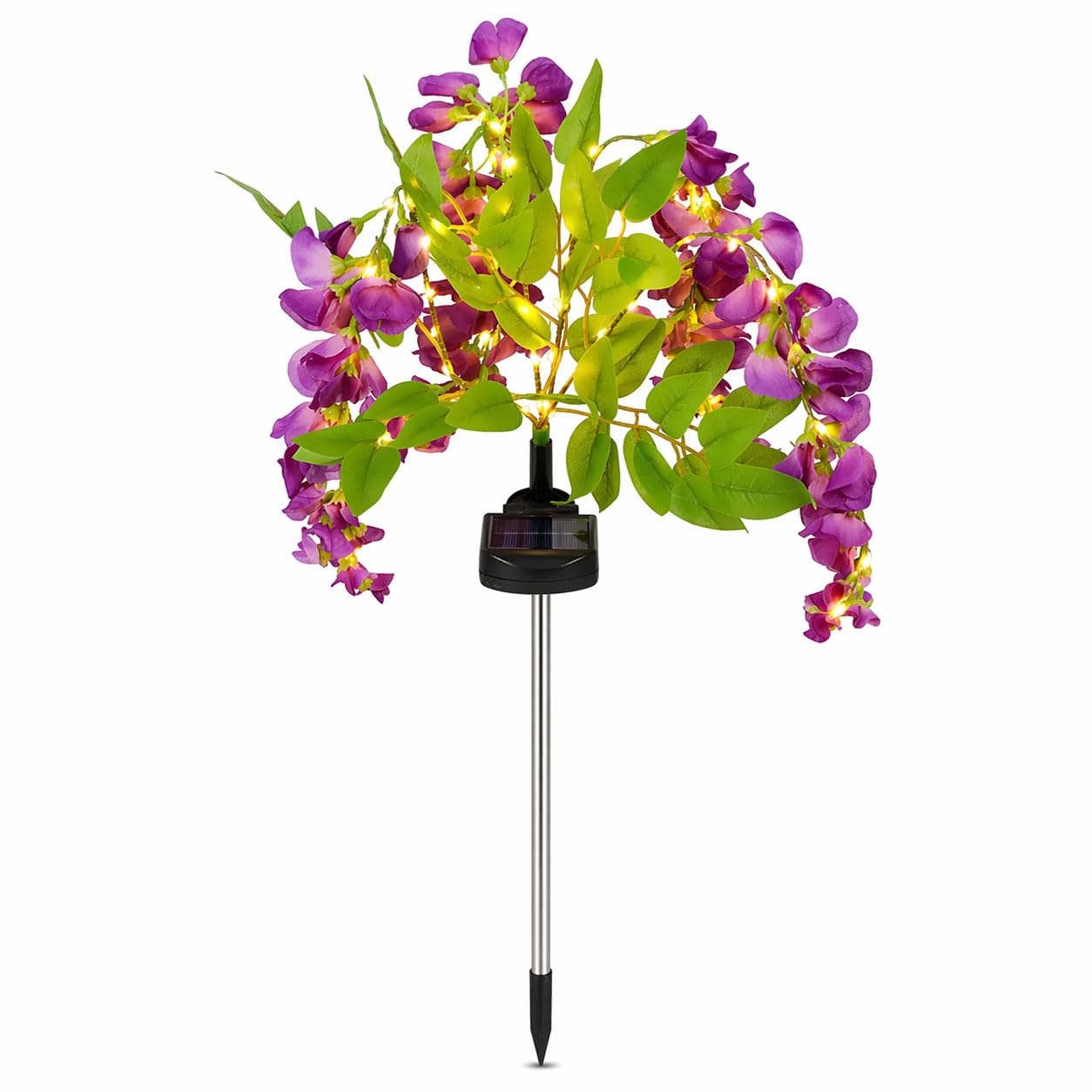 Gardenwize Solar Wisteria Lights With 10 Warm Led's from B&Q