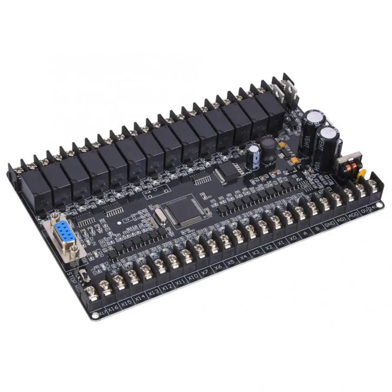 Controlador lógico programable CPU de 32 bits FX1N 32MRT PLC Placa de control industrial for aplicaciones de control automático programable