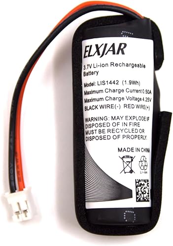 Miniatura 2 de Paquete de 2 baterías de repuesto 3.7V LIS1442 para Sony PS3 Move Navigation Controller, 4-180-962-01, CECH-ZCS1E, CECH-ZCS1U