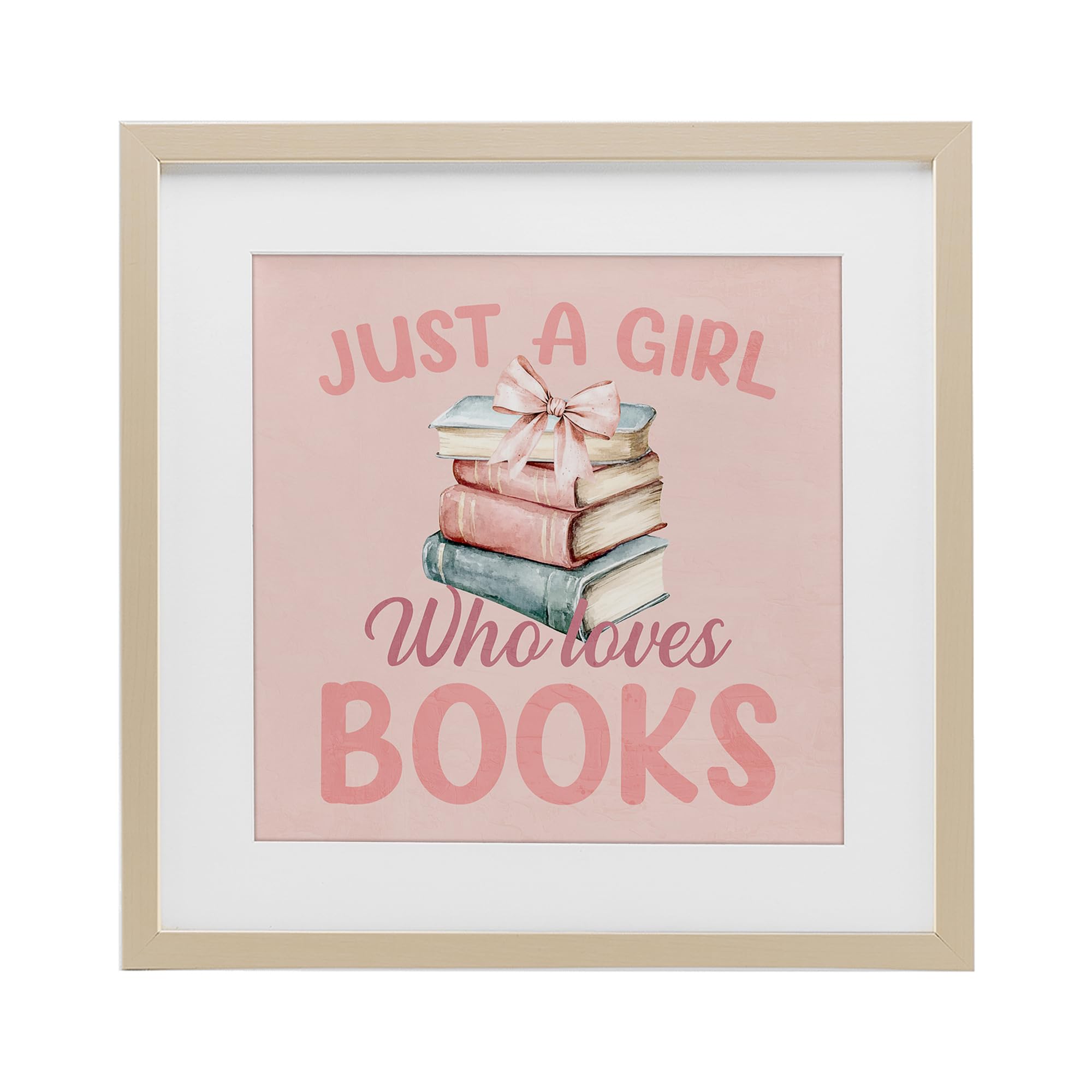 Poster encadré noir Reader Girl Stupell Industries pour créer un coin lecture cosy