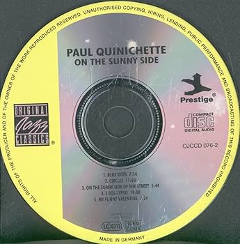 シ*ン様 Paul Quinchiette ON THE SUNNY SIDE Pau̲l ̲Q̲u̲i̲n̲i̲c̲h̲e̲t̲te – ̲O̲n̲ T̲h̲e S̲u̲n̲n̲y S̲i̲d̲e̲
