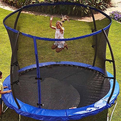 12FT Trampoline Replacement Pad, 0.6\" EPE Foam Trampoline Safety Pad Spring Cover, Tear-Resistant Waterproof Trampoline Cover, No Holes for Pole - Thumbnail 7