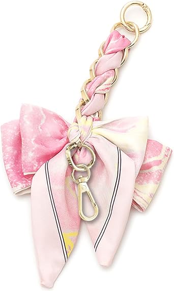 Purse Extender Chain, Crossbody Bag Charm, Bow Ribbon Handbag DIY Decoration Accessories