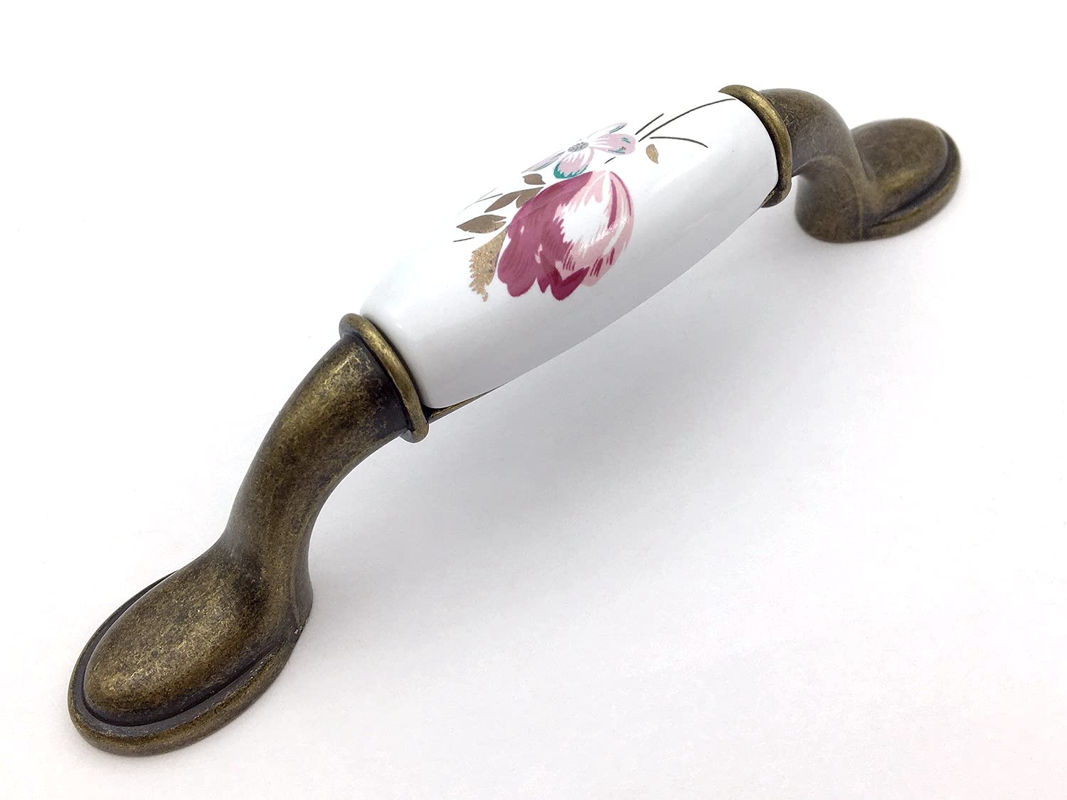 5 Poignées De Tiroir/cuisine – Ton Bronze – Entraxe 83mm – Uxcell Neuves
