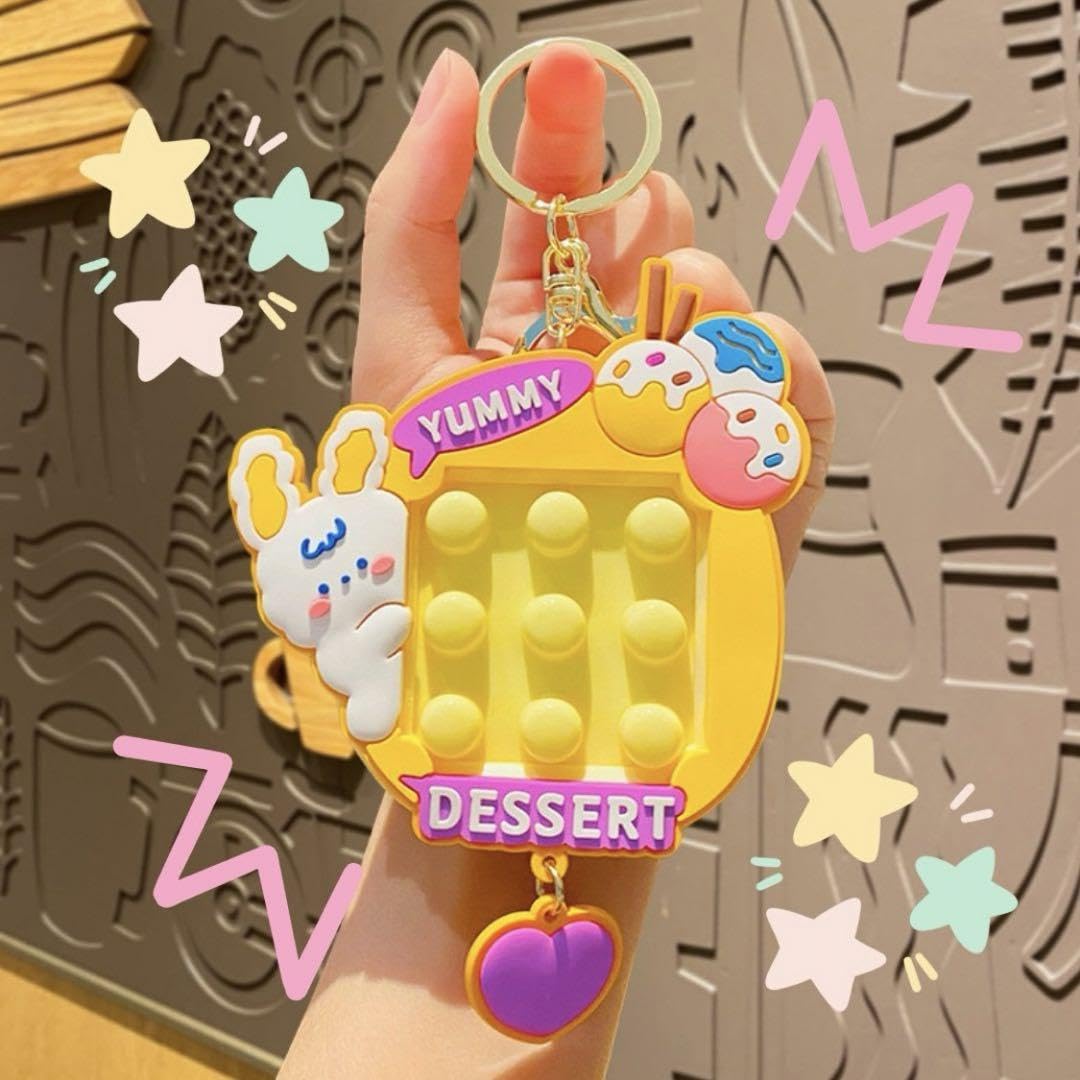 Amazon.co.jp: 無限 プッシュポップ キーホルダー 知育玩具