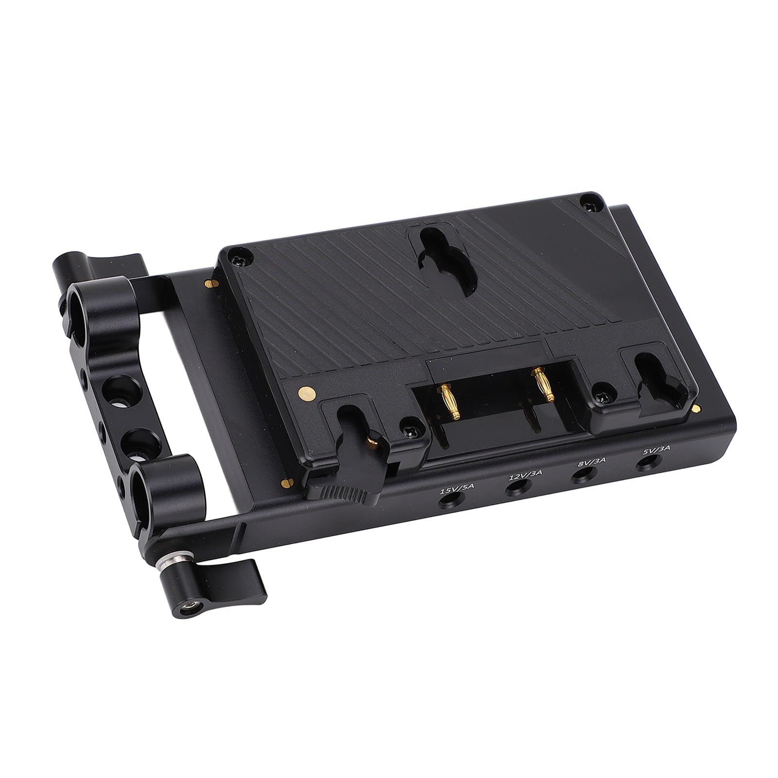 Placa Convertidora de Adaptador de Batería, Adaptador Convertidor de Batería con Salidas CC, Grifo D de 14,8 V y 2 Salidas USB, para Monitor de Luz LED de Videocámara Anton Bauer