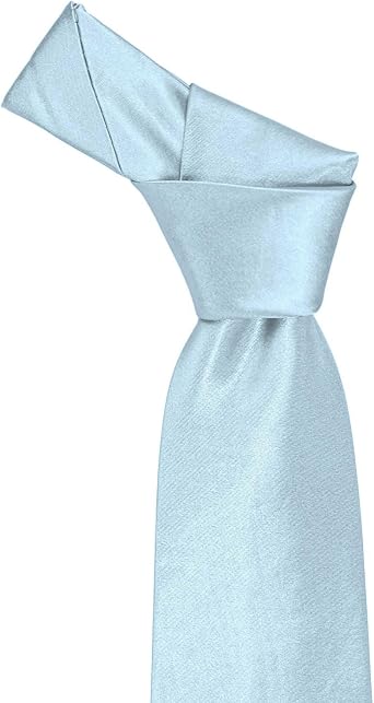 tiemart Men's Solid Color Necktie Standard Length