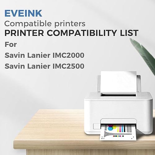 Miniatura 3 de IM C2000 IM C2500 Cartucho de tóner remanufacturado 842307 842308 842309 842310 Reemplazo para impresora Ricoh Savin Lanier IMC2000 IMC2500 (paquete