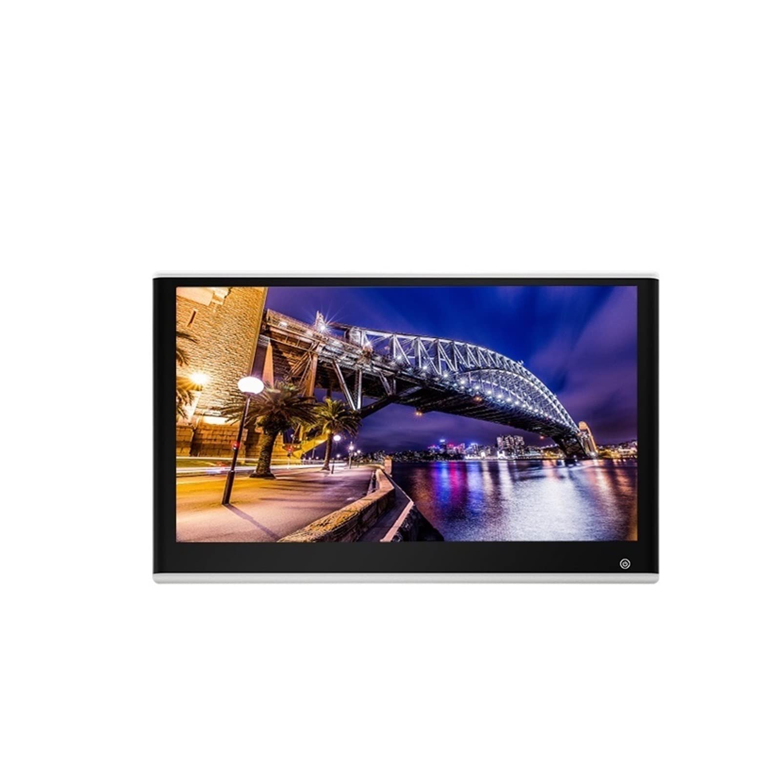 Monitor for poggiatesta for auto Touch Screen 11/12/13 pollici 3 + 32GB Automobile Sedile posteriore Lettore video Logo for In/Out Film per bambini(216 Silver 12 inch 1)