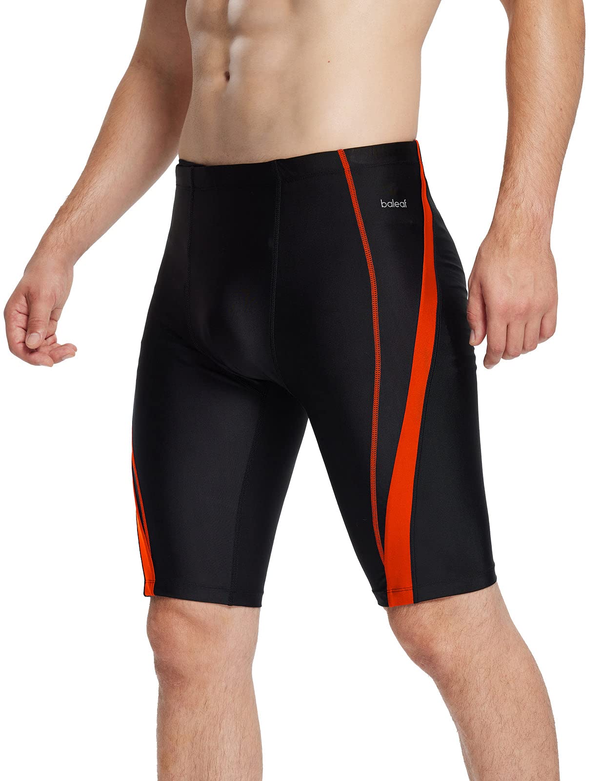 baleafMens Swiming jammers Competitive Compression Swimwear Durable Athletic Swim Shorts Trunks