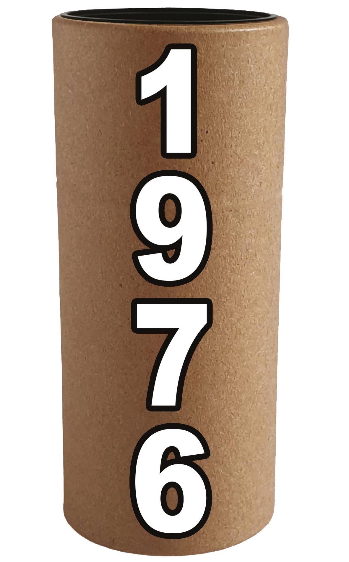 Bombo Bicchiere in Vetro Calice storto per compleanno 50 anni - 440 ml
