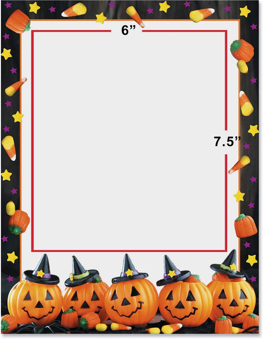 Paperdirect Halloween Sweets Candy Corn Pumpkin Witchs Hat Theme Paper Stationery, Border Paper, Letterhead 8.5 x 11, 100 sheets, Elegant Premium Writing Paper, Decorative Printer Paper : Office Products - Amazon.com paperdirect-halloween-sweets-candy-corn-pumpkin-witchs-hat-theme-paper-stationery-border-paper-letterhead-8-5-x-11-100-sheets-elegant-premium-writing-paper-decorative-printer-paper-office-products-amazon-com