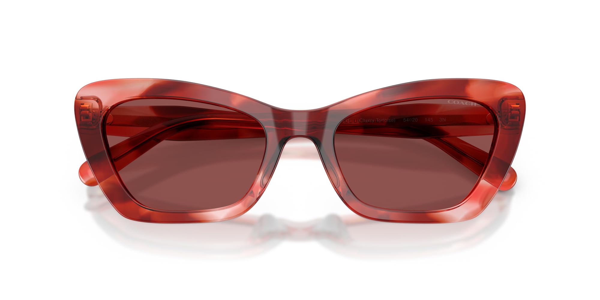 COACH Damen Hc8452u Katzenaugen-Sonnenbrille, universelle Passform