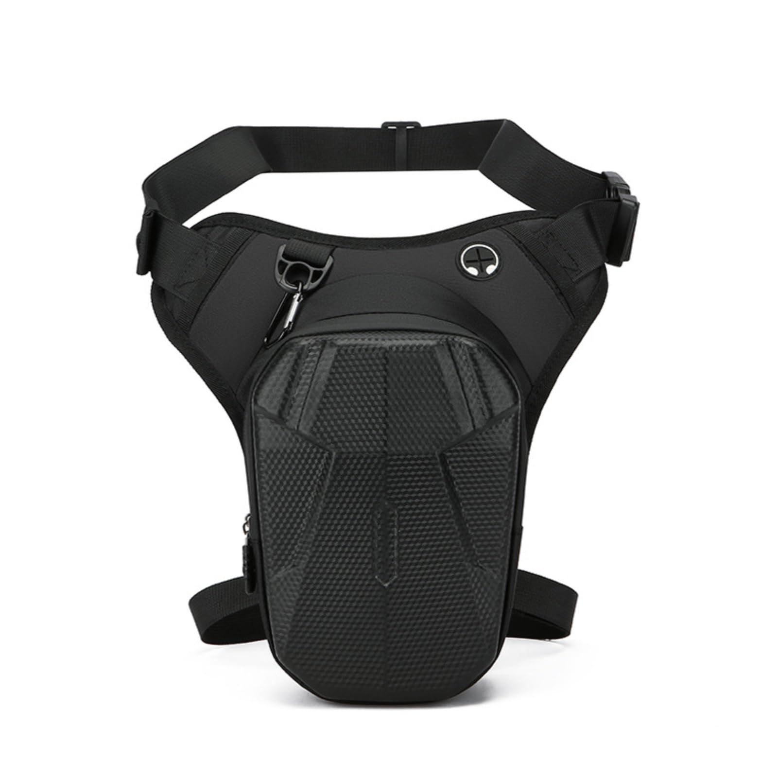 HOMHOLDON Drop Leg Bag,Motorcycle Tank Bag for Men and Women,EVA Hard Shell Thigh Bag,Sport Pouch,Water-Resistant Chest Bag,Hiking Waist Pack for Running,Cycling,Sports and Work