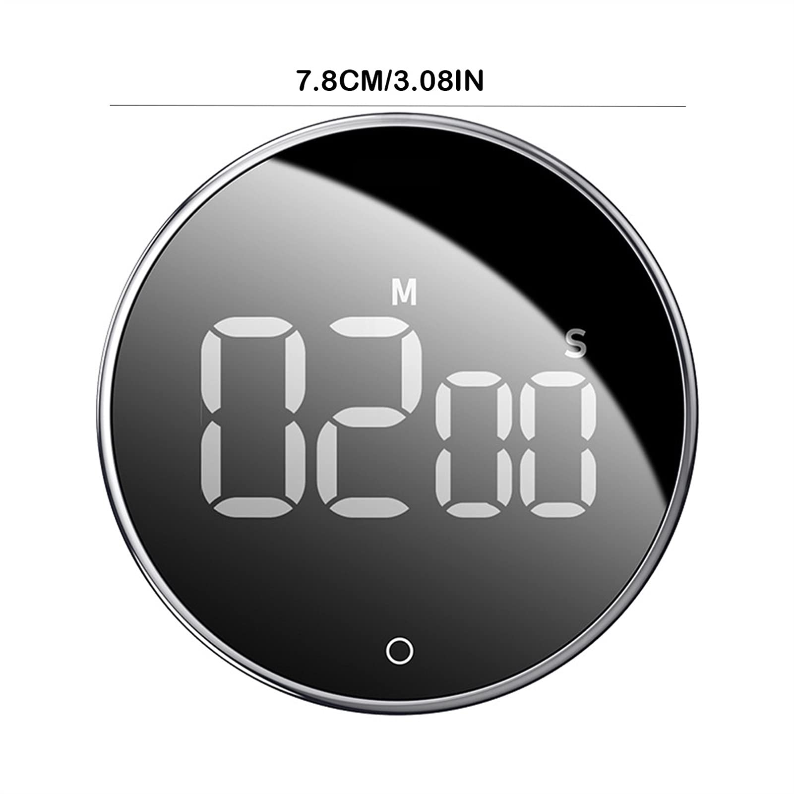 Timer Kuchenny Timer kuchenny Magnetyczny cyfrowy zegar do gotowania prysznic Stoper PROWADZONY Ręczne przeliczenia alarmu Minutniki Kuchenne