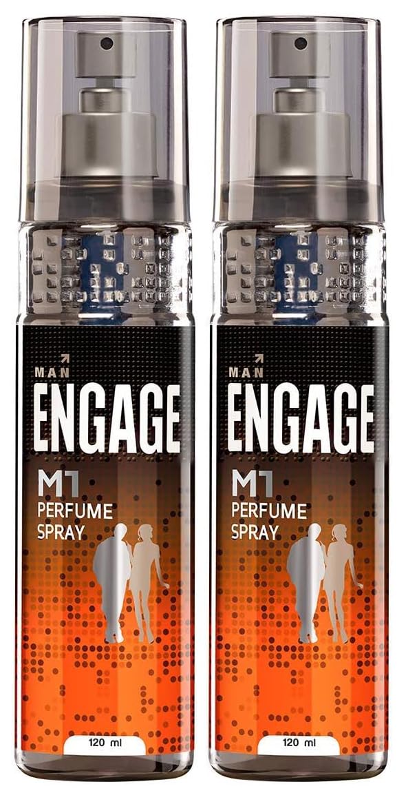 Buy Engage M1 Perfume Spray For Men, Citrus and Woody, Skin Friendly