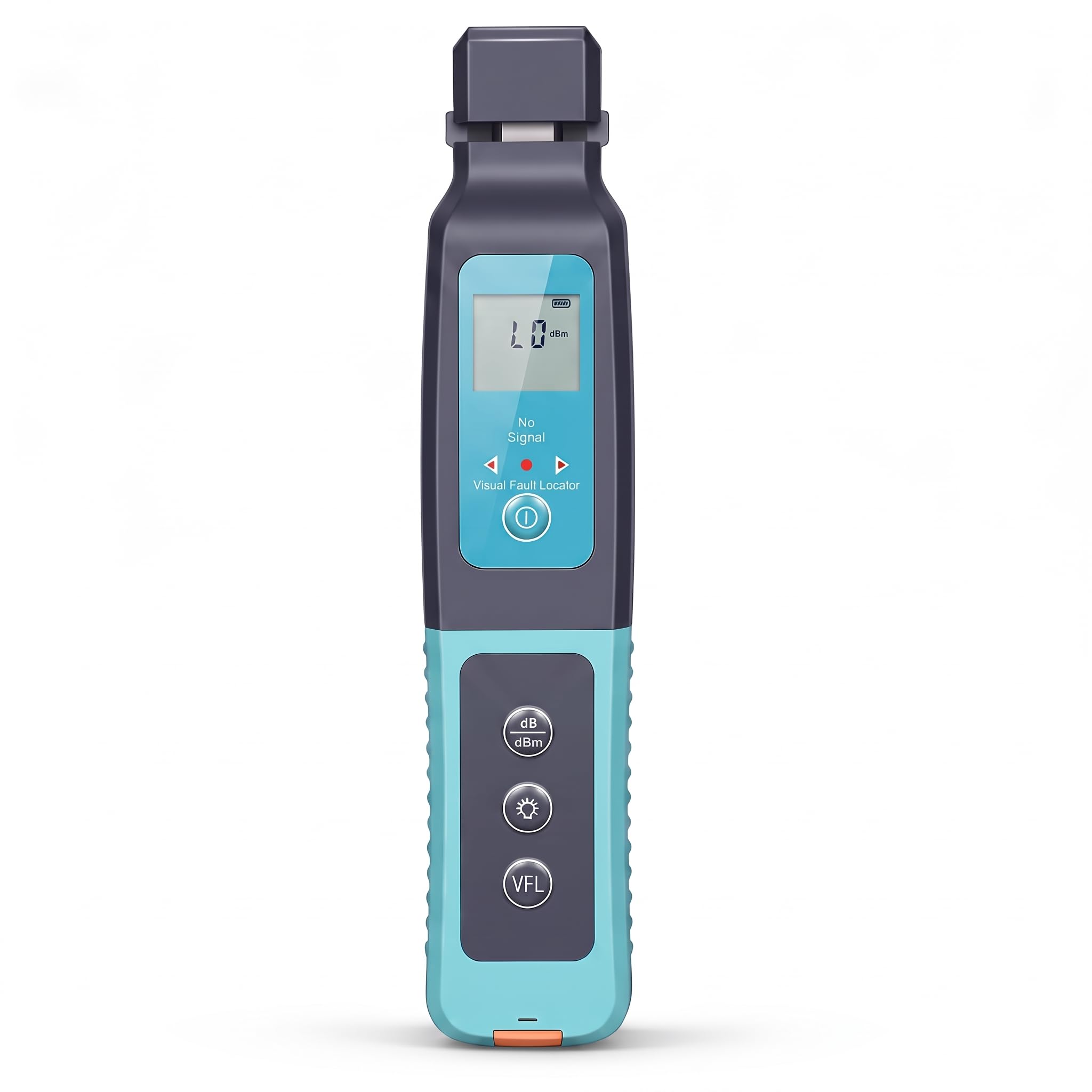 Bewinner Universal Live Optical Fiber Identifier, Handheld Optical Fiber Tester Support 2 Mm, 3 Mm, 900 Nm, 250 Nm Fiber Jumper, mit LED-Lichtanzeigerichtung, Summeraufforderung