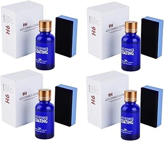 Auto Ceramics Coating, 4 X 30ML Car Nano Ceramic Coating Kit Anti-Scratch Car Polish Liquid Paint Care Coat - 9H Hardness(4 Pack)