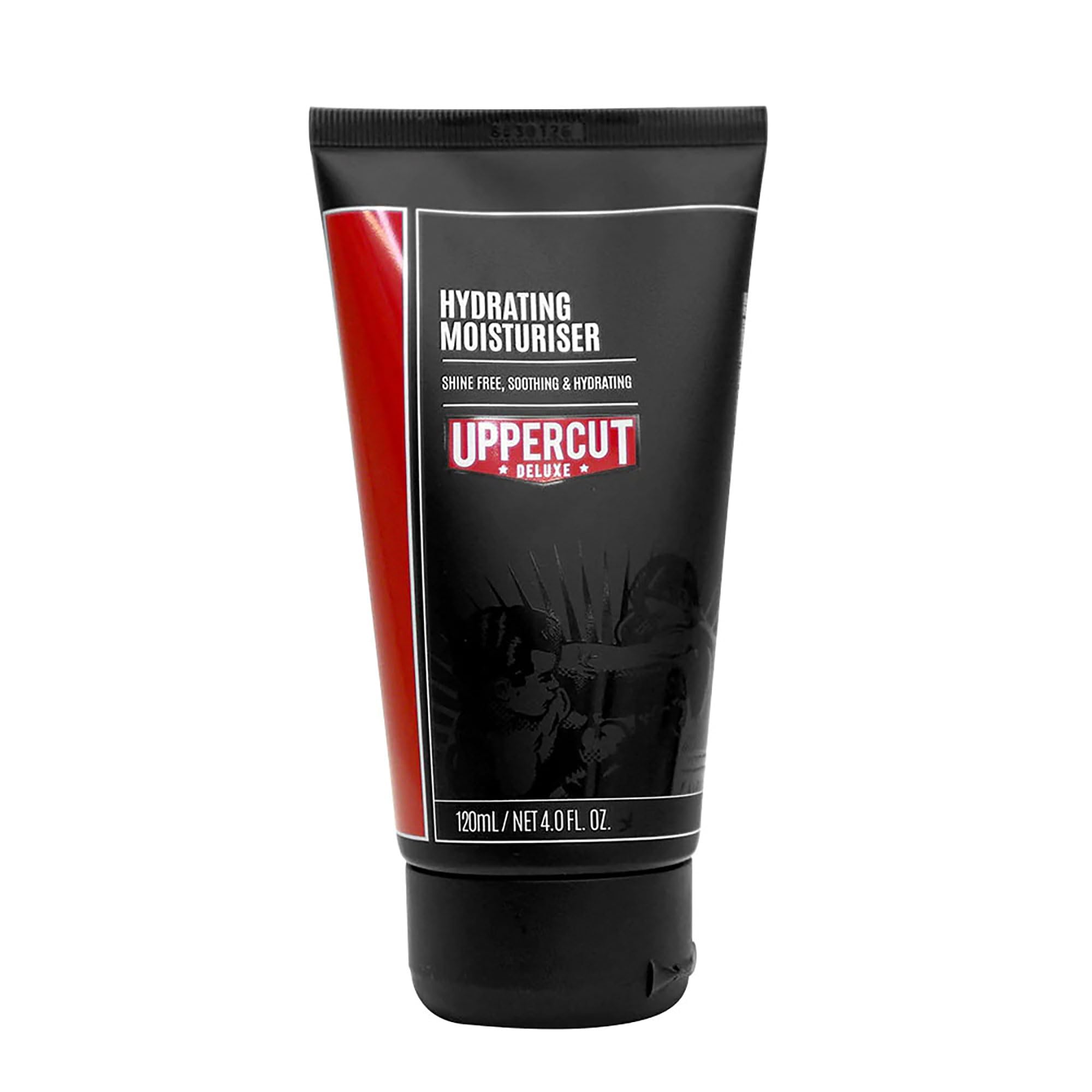 UPPERCUT DELUXE Hydrating Moisturizer for Men – Oil-Free Post Shave Soothing Cream with Allantoin & Shea Butter – 4 fl oz (120 mL) 4 Fl Oz (Pack of 1)