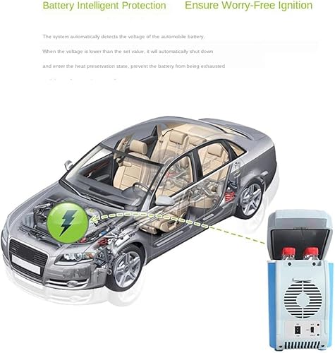 Miniatura 6 de SCOOVY Mini refrigerador portátil, 7.5L, coche 12 V, enfriador pequeño de bajo ruido para automóvil, con función de enfriamiento y calefacción,