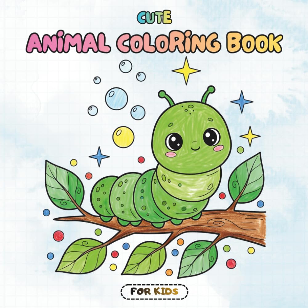 premium animal Coloring Book for Kids: 50 Easy and Fun Themed Pages with Bold Outlines for Boys and Girls | Creative Activity Gift for Toddlers, Preschoolers and Early Learners