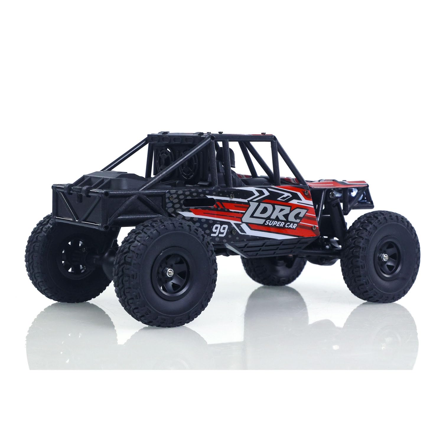 LRP RCカー Amazon.com: wheelfun LDRC Ld18499 1/18 2.4G RC Climbing Car 4 * 4