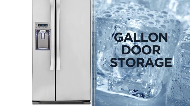 Kenmore Elite 51823 21 9 Cu Ft Side By Side Refrigerator In Stainless Steel Includes Youtube