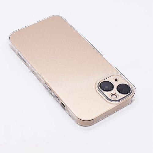 Miniatura 4 de Adhesivo de color dorado champán compatible con iPhone 14 Pro Max, envoltura completa, súper fina, 2 unidades (iPhone 14 Pro Max)
