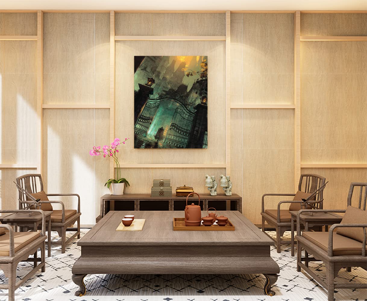 Xtreme Skins Designs Print Wooden Framed Canvas Wall Art Decoration Poster (22x34 Inch) - The Hoont Is Done