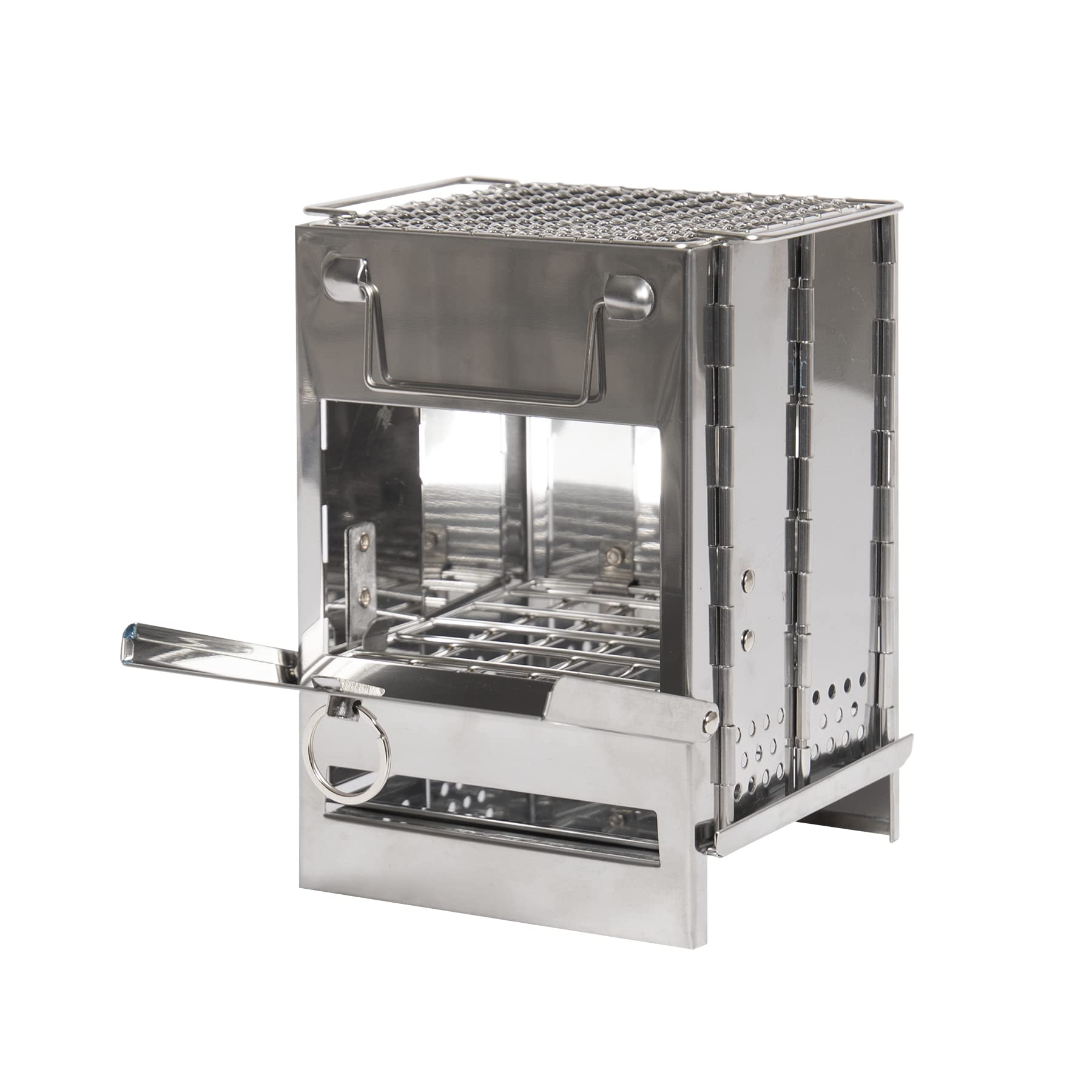 Poêle à bois portable Rothco robuste en acier inoxydable de haute qualité