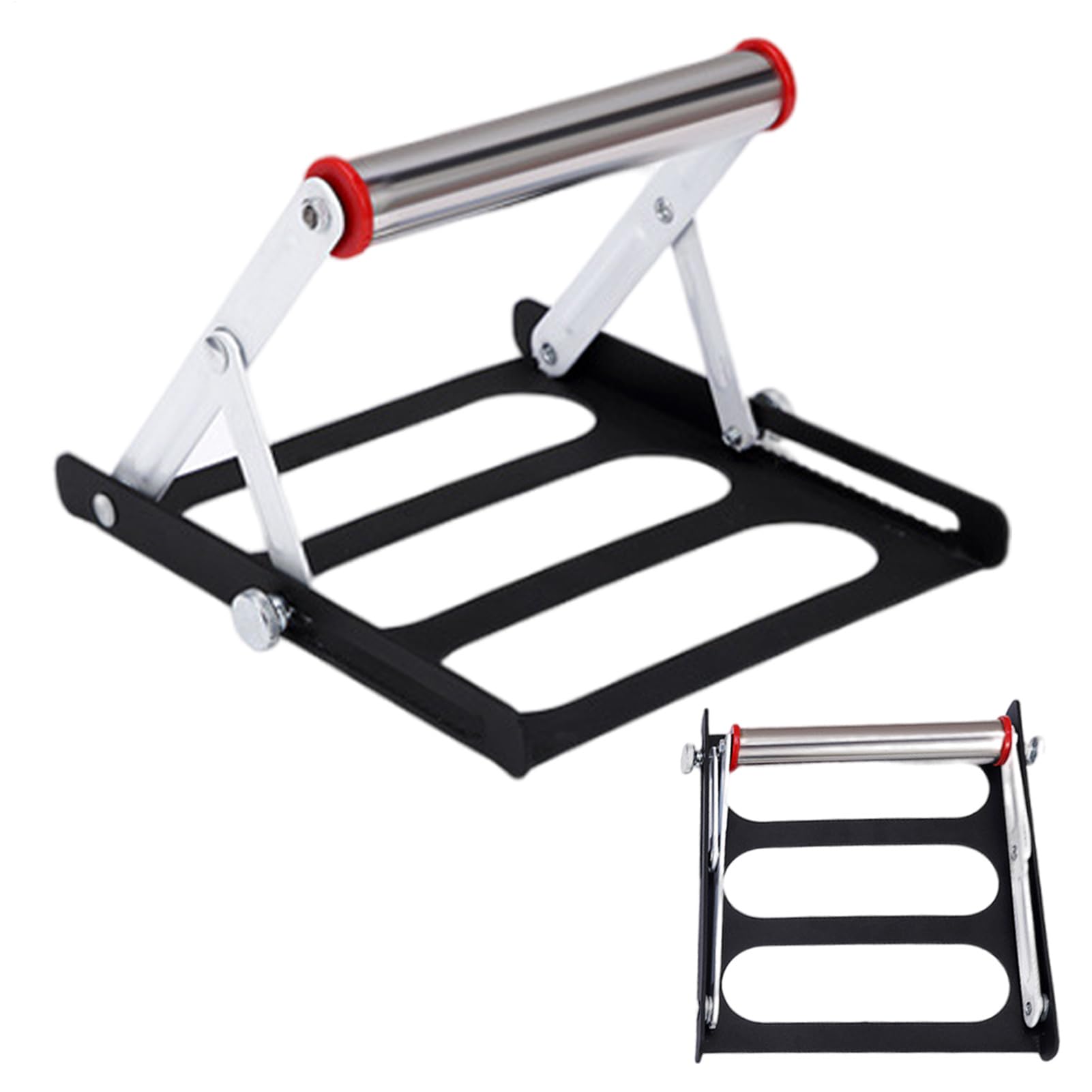 Support pour machine de découpe pliable réglable évite les coupes de biais