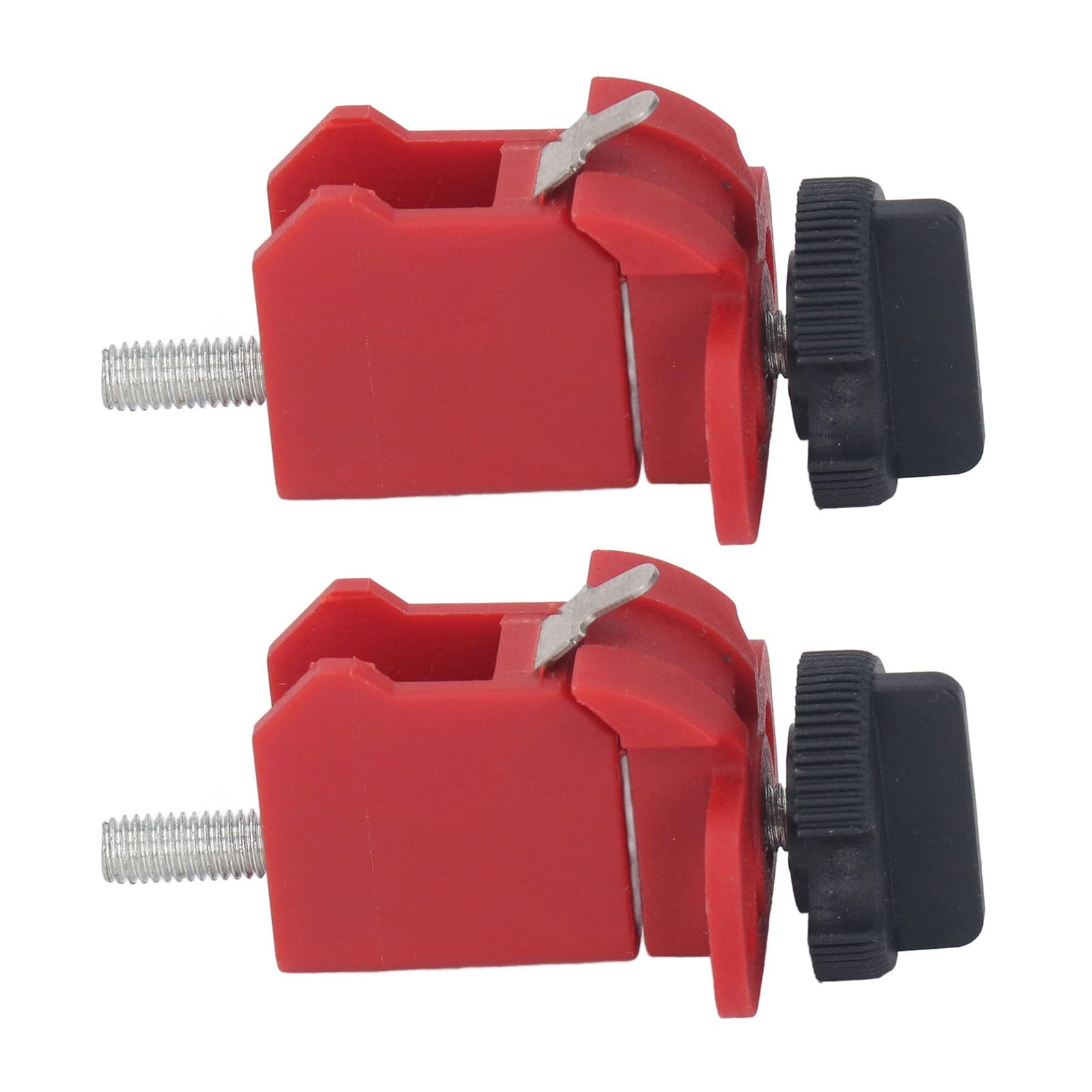 Circuit Breaker Lockout Device, 2Pcs Circuit Breaker Lockout Device Set Mini High Temperature Compact Breaker Lock Electrical, Tool Sets