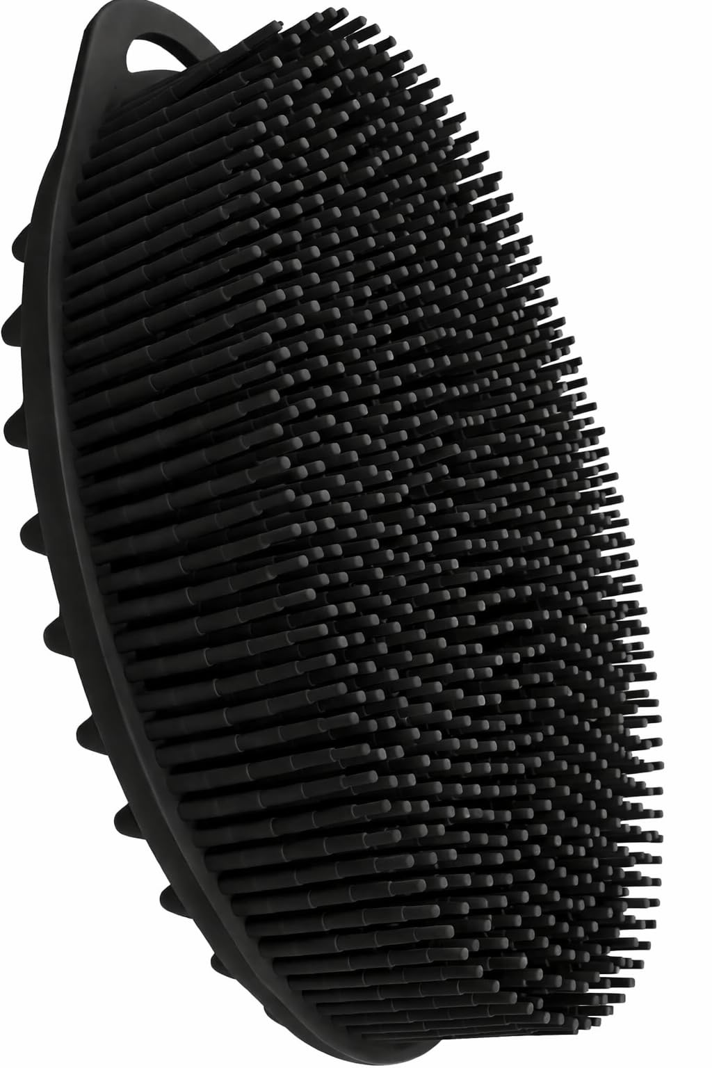 2in1 Ultra Soft Silicone Body Bath Scrubber Brush for Deep Cleansing, Skin Massage, Black-picture-44