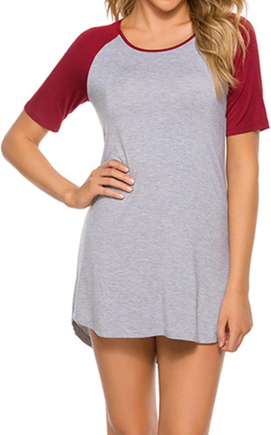 Long t shirt sleepwear Clearance