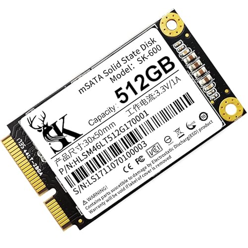 mSATA 512GB SSD 3年保証 (512GB)