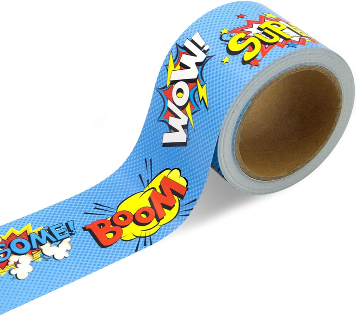Bulletin Board Border 36ft Straight for Classroom Party Decoration 1 Roll