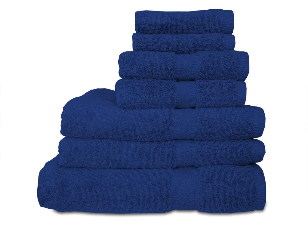 John Aird Blue 100% Egyptian Cotton Bath Towels & Towel Sets 600Gsm (, Hand Towel)
