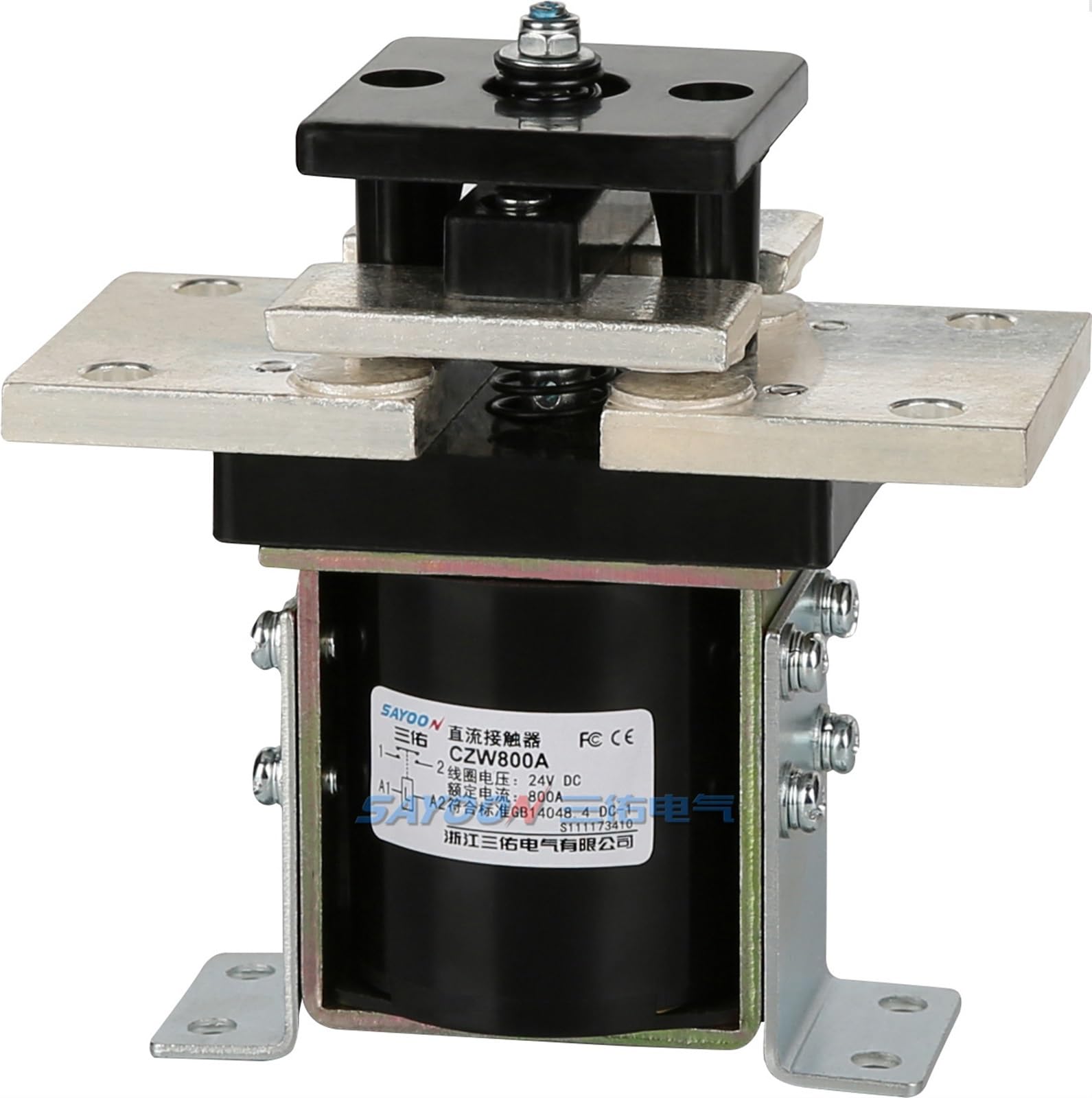 Stycznik prądu stałego 800 A DC Elektryczny sprzęt mechaniczny magnetyczny CZW800A //ZJW800A/SW250(60V Coil Voltage )