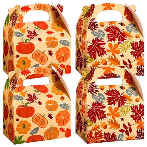 Boîte à bonbons automne en papier pour réussir votre décoration de table sans stress