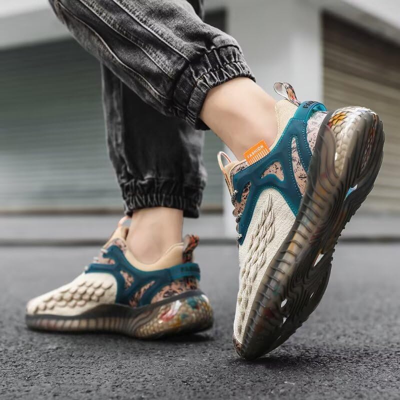 Men's Running Shoes Lightweight Walking Shoes Workout Sport Fashion Sneakers Shoes for Men 5