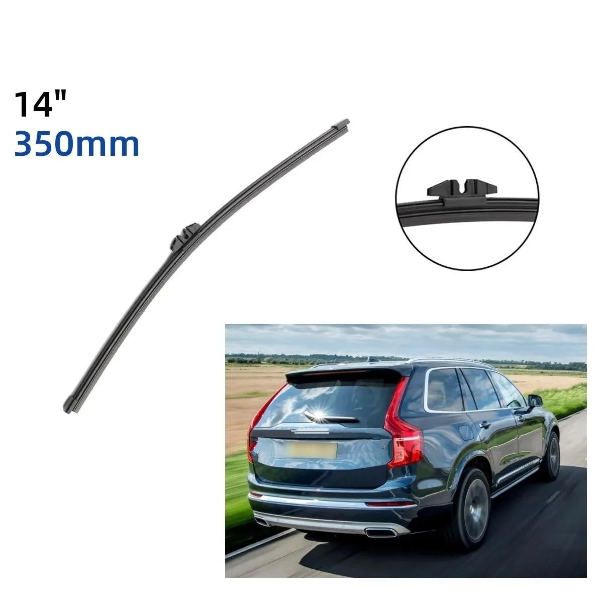 Escobilla Coche Para Volvo Para XC90 MK2 2016-2020 Escobillas Limpiaparabrisas Delanteras Y Traseras Accesorios Para Cortador Ventana Parabrisas