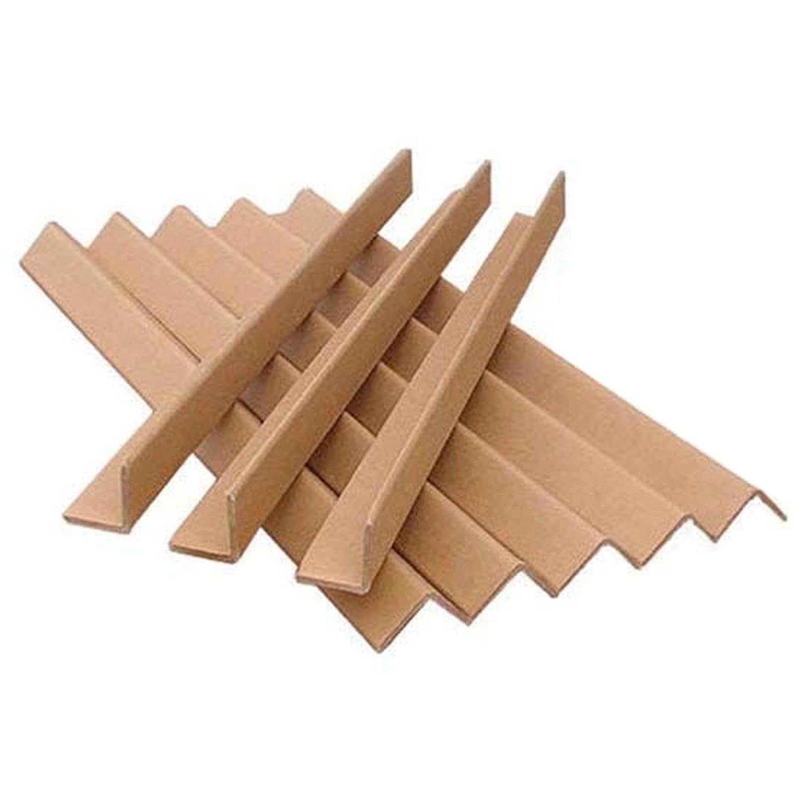 Protections de bord carton 50x3x0.3 cm angle 90 cornière emballage colis kraft