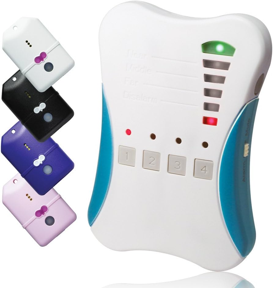 Ardi Pet Tracker RF Finder Longest Range up to 1600 ft lightest pet Safety Tracking Device only 0.28oz No Monthly Fees Cat & Dog Pet Finder Includes 4 Transmitter Tags