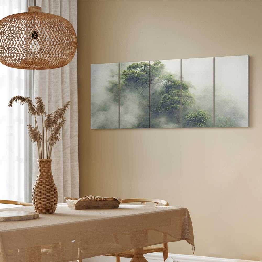 murando - Akustikbild Schallabsorber, 150x60 cm, 5-teilig, Schallschutz | Verbessert Raumakustik, reduziert Hall, ideal fürs Büro oder Wohnzimmer, hochwertige Verarbeitung, schnelle Montage, stilvoll