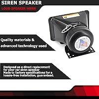 Vista 3 de Altavoz de sirena de alto rendimiento compatible con cualquier 100-200 vatios 100W 200W